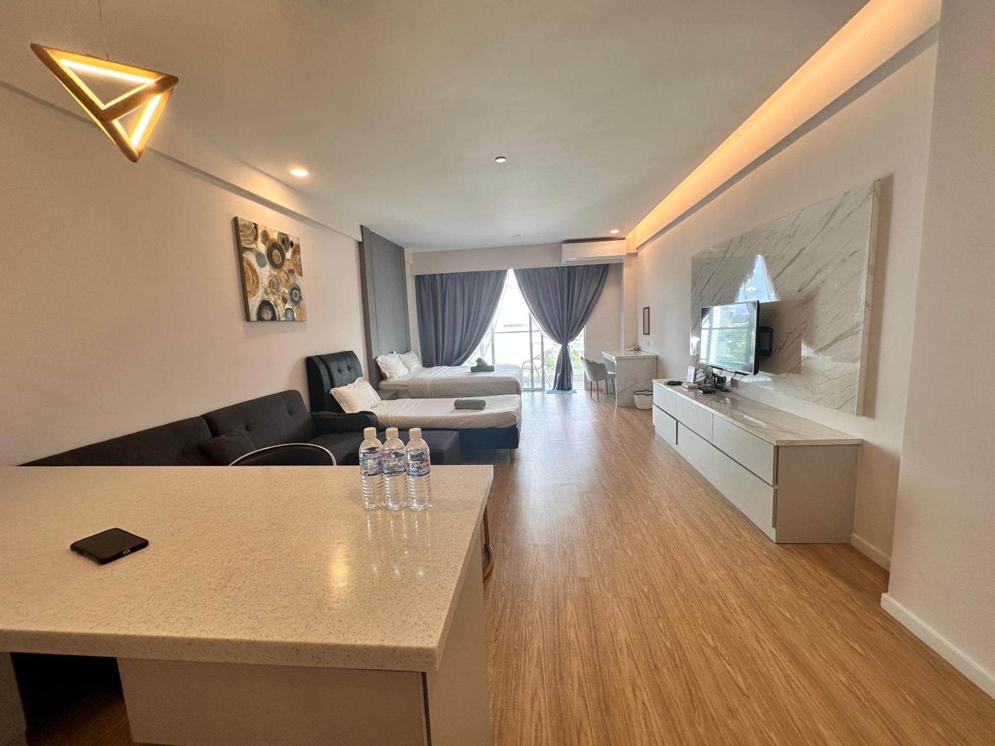 Aru Suites Homestay Wifi,Carpark,24H Check In,Water Filter By R2 Residence Kota Kinabalu Kültér fotó